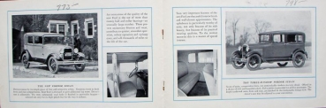 Ford A Modelprogram 1928 "The Family Group of Cars" Carbrochure (4769)